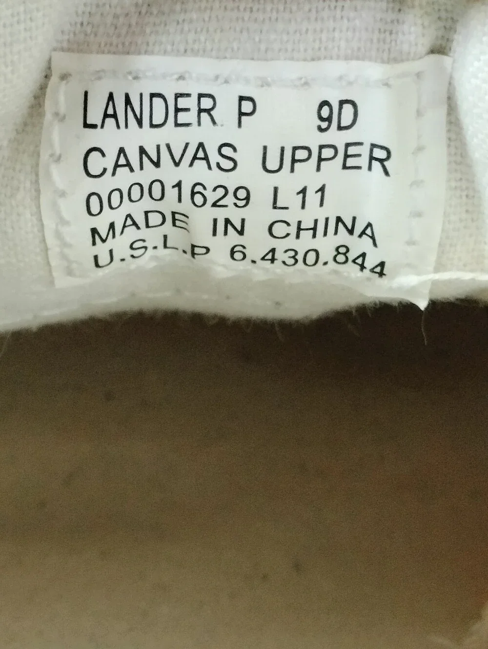 Polo Ralph Lauren Lander Navy White Canvas Boat Shoes 9 Vacation Cruise Preppy